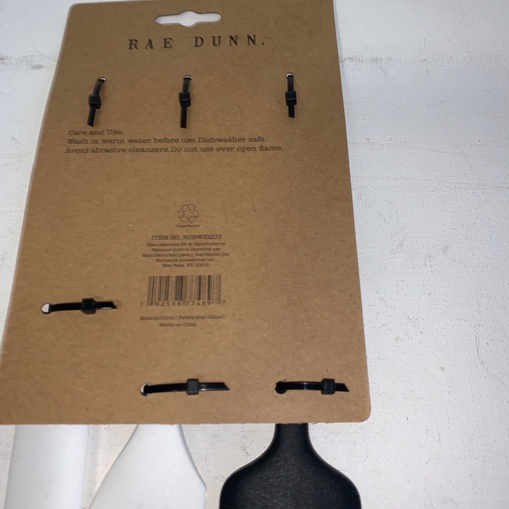 Rae Dunn 3 Piece Mini Utensils FLIP. MIX. ICING. NEW - Picture 3 of 3